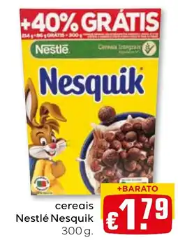 Bolama cereais Nestlé Nesquik promoção