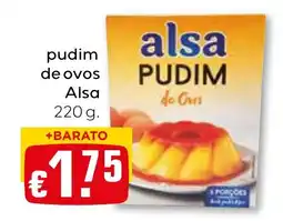 Bolama pudim de ovos Alsa promoção