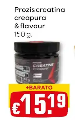 Bolama Prozis creatina creapura & flavour promoção