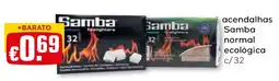 Bolama acendalhas Samba normal ecológica promoção
