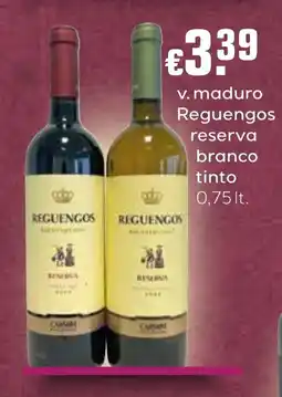 Bolama v. maduro Reguengos reserva branco tinto promoção