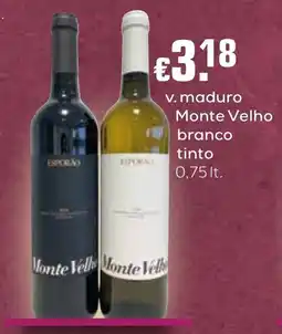 Bolama v. maduro Monte Velho branco tinto promoção