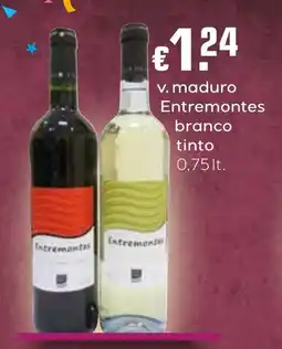 Bolama v. maduro Entremontes branco tinto promoção