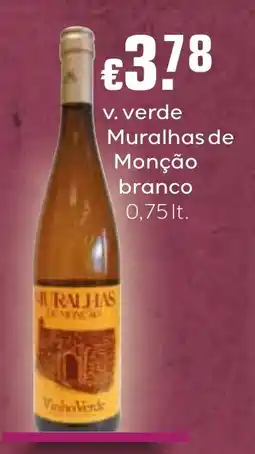 Bolama v. verde Muralhas de Monção branco promoção