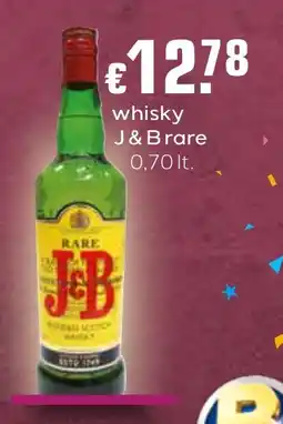 Bolama whisky J & Brare promoção