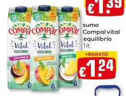 Bolama sumo Compal vital equilíbrio promoção