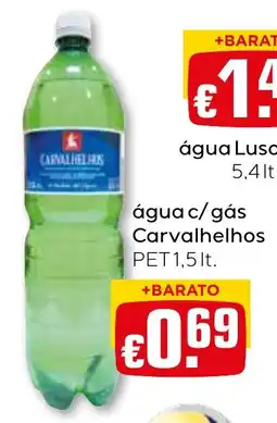 Bolama água c/gás Carvalhelhos promoção