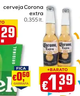 Bolama cerveja Corona extra promoção