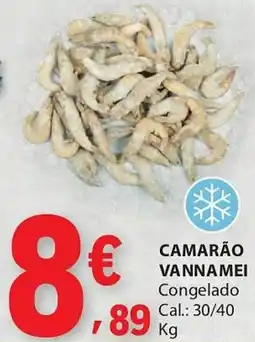 E.Leclerc Camarão vannamei promoção