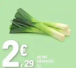 E.Leclerc Alho frances promoção