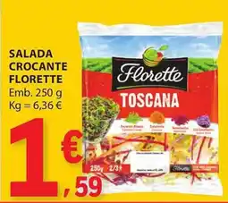 E.Leclerc Salada crocante florette promoção