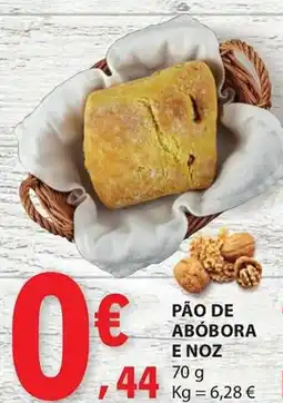 E.Leclerc Pão de abóbora e noz promoção