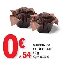 E.Leclerc Muffin de chocolate promoção