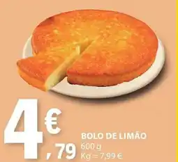 E.Leclerc Bolo de limão promoção