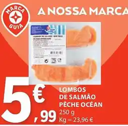 E.Leclerc Lombos de salmão pêche océan promoção
