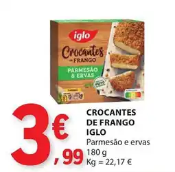 E.Leclerc Crocantes de frango iglo promoção
