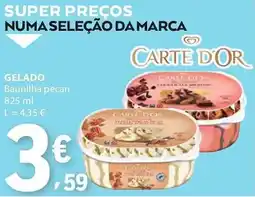 E.Leclerc Gelado carte d'or promoção