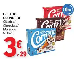 E.Leclerc Gelado cornetto promoção