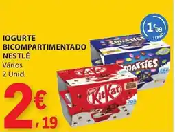 E.Leclerc Iogurte bicompartimentado nestlé promoção