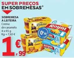 E.Leclerc Sobremesa a leiteira royal promoção
