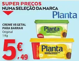 E.Leclerc Creme vegetal para barrar planta promoção