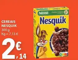 E.Leclerc Cereais nesquik promoção