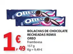 E.Leclerc Bolachas de chocolate recheadas remix oreo promoção