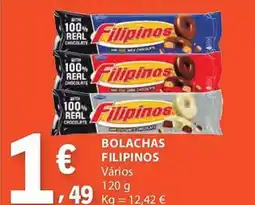 E.Leclerc Bolachas filipinos vários promoção