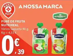 E.Leclerc Puré de fruta nutrireal promoção