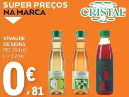 E.Leclerc Cristal vinagre de sidra pet promoção