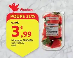 Minipreço Morango AUCHAN promoção