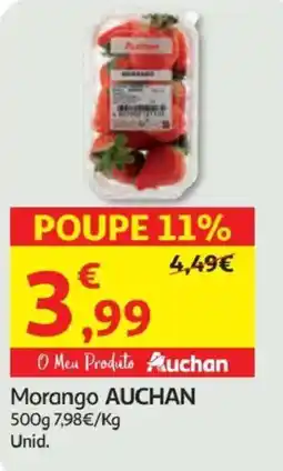 Minipreço Morango AUCHAN promoção