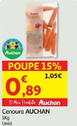 Minipreço Cenoura AUCHAN promoção