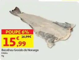 Minipreço Bacalhau Graúdo da Noruega promoção