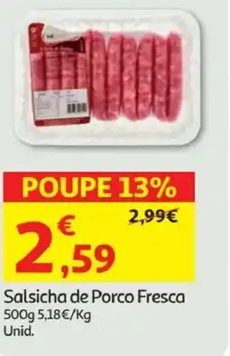 Minipreço Salsicha de Porco Fresca promoção
