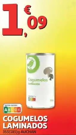 Auchan Cogumelos laminados promoção