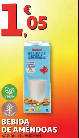 Auchan Bebida de amêndoas promoção