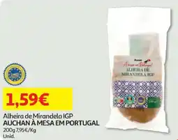 Minipreço Alheira de Mirandela IGP AUCHAN À MESA EM PORTUGAL promoção