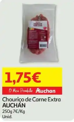 Minipreço Chouriço de Carne Extra AUCHAN promoção