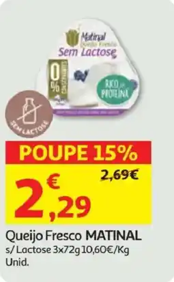 Minipreço Queijo Fresco MATINAL promoção