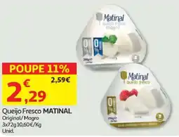 Minipreço Queijo Fresco MATINAL promoção
