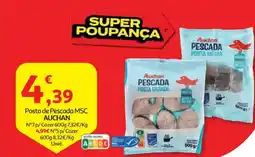 Minipreço Posta de Pescada MSC AUCHAN promoção