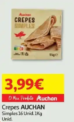 Minipreço Crepes AUCHAN promoção