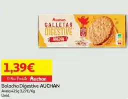 Minipreço Bolacha Digestive AUCHAN promoção