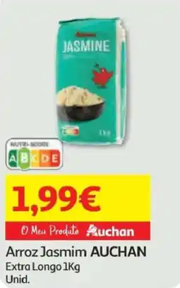 Minipreço Arroz Jasmim AUCHAN Extra Longo promoção