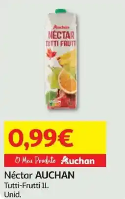 Minipreço Néctar AUCHAN Tutti-Frutti promoção