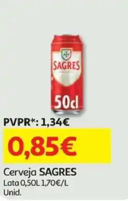 Minipreço Cerveja SAGRES Lata promoção