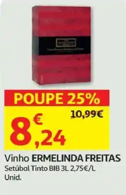Minipreço Vinho ERMELINDA FREITAS promoção