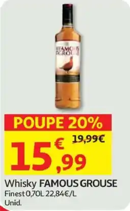Minipreço Whisky FAMOUS GROUSE promoção