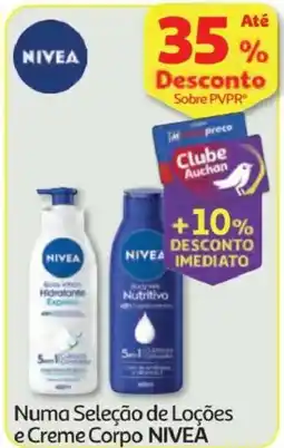 Minipreço Numa Seleção de Loções e Creme Corpo NIVEA promoção